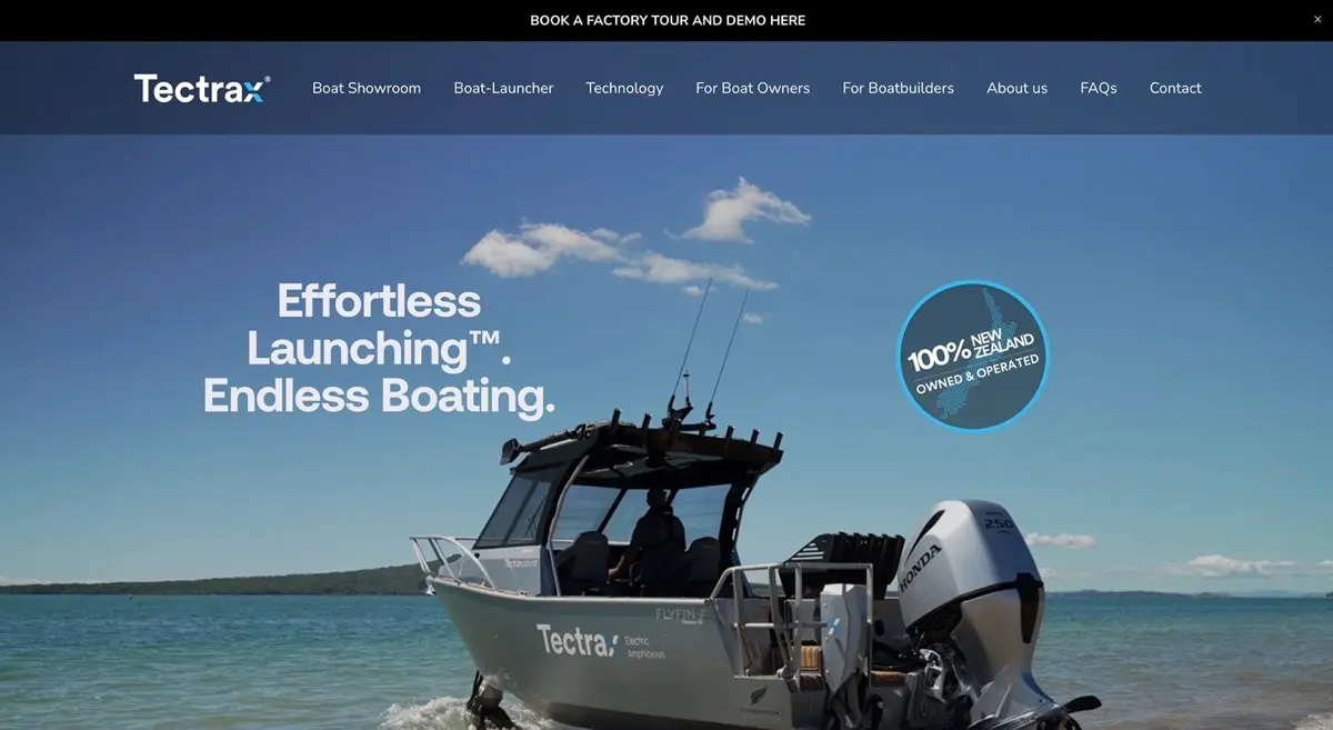 Tectrax website