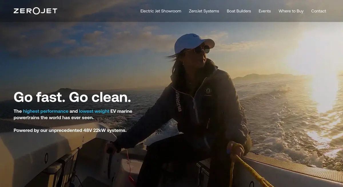 ZeroJet website